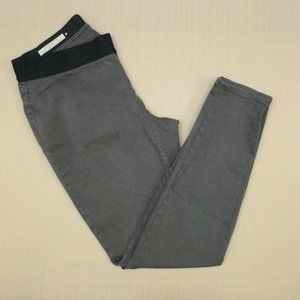 Gap Resolution Pull On Legging Skinny Jeans Women's Size 8 Gray Stretch Denim